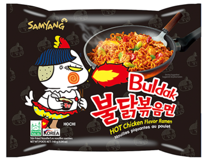 Samyang Buldak Ramen Original, Single Packet