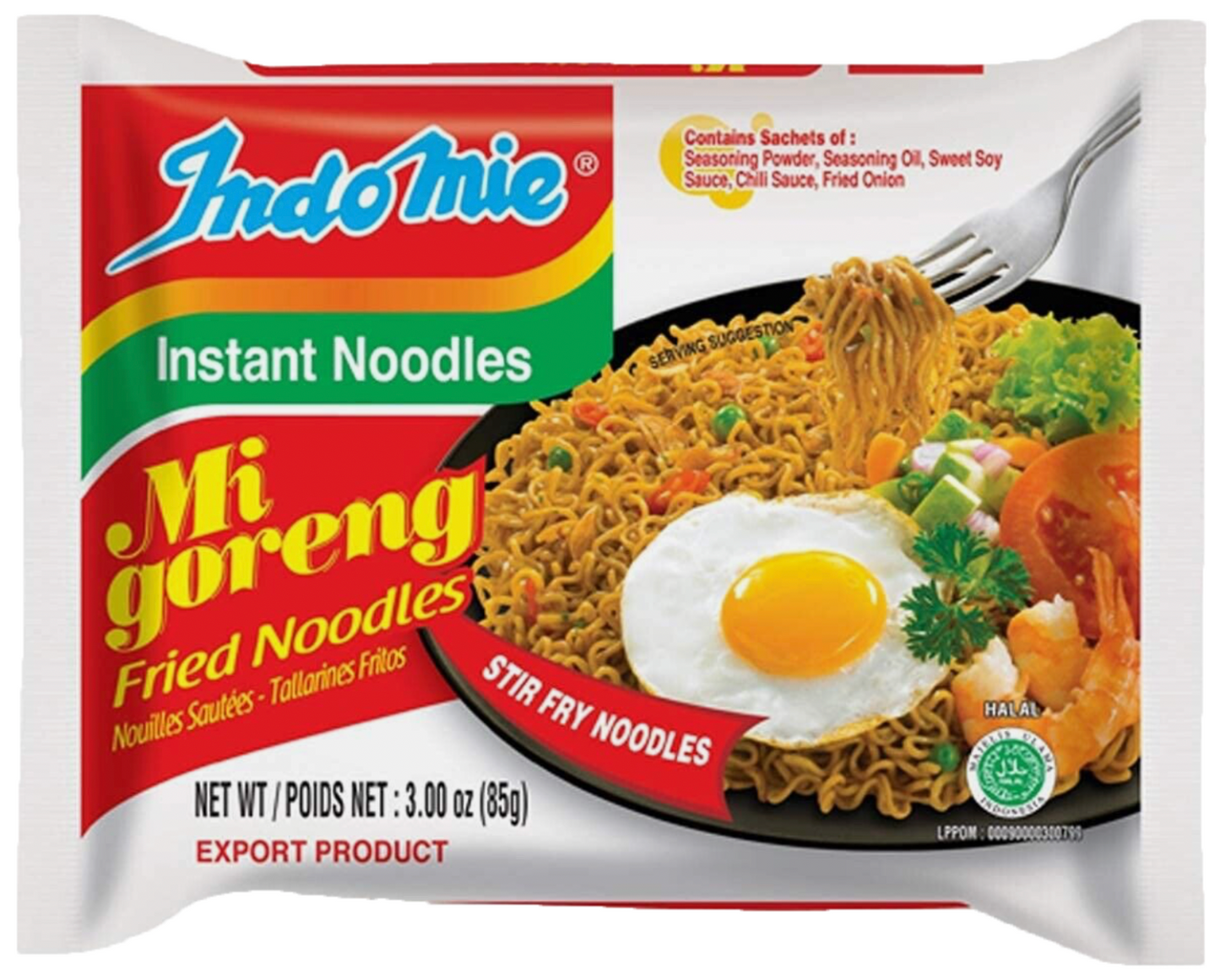 Indomie Original Mi Goreng, Single Packet