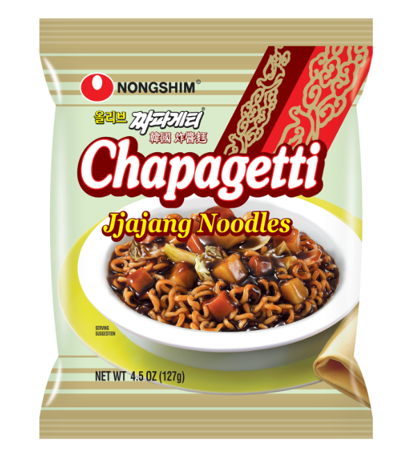 Nongshim Chapagetti Jjajang Noodles, single packet