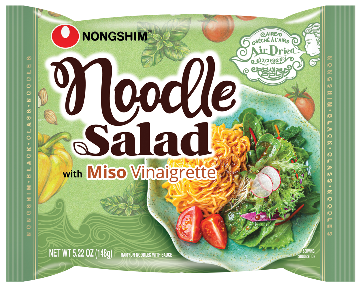 Nongshim Noodle Salad Miso Vinaigrette, single packet