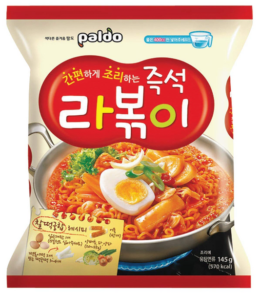 Paldo Rabokki Noodles, single packet