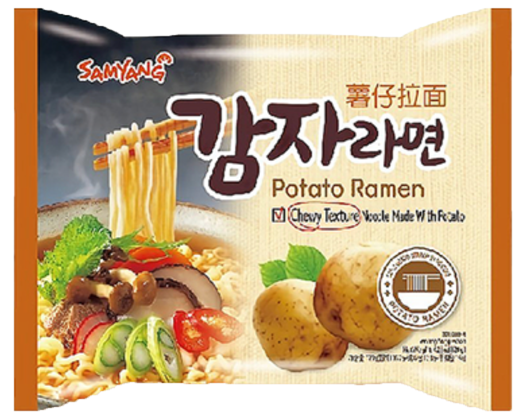 Samyang Potato Ramen, single packet
