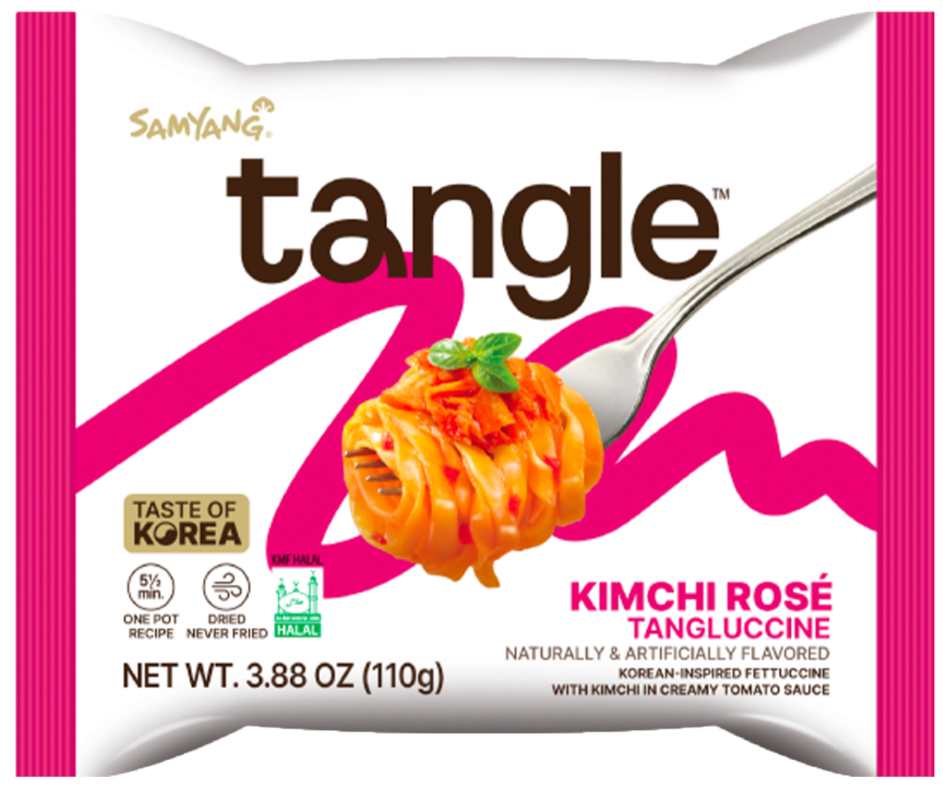 Samyang Tangle Kimchi Rosé Tangluccine, single packet