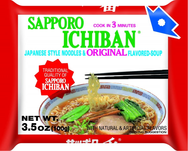 Sapporo Ichiban Original Ramen, single packet