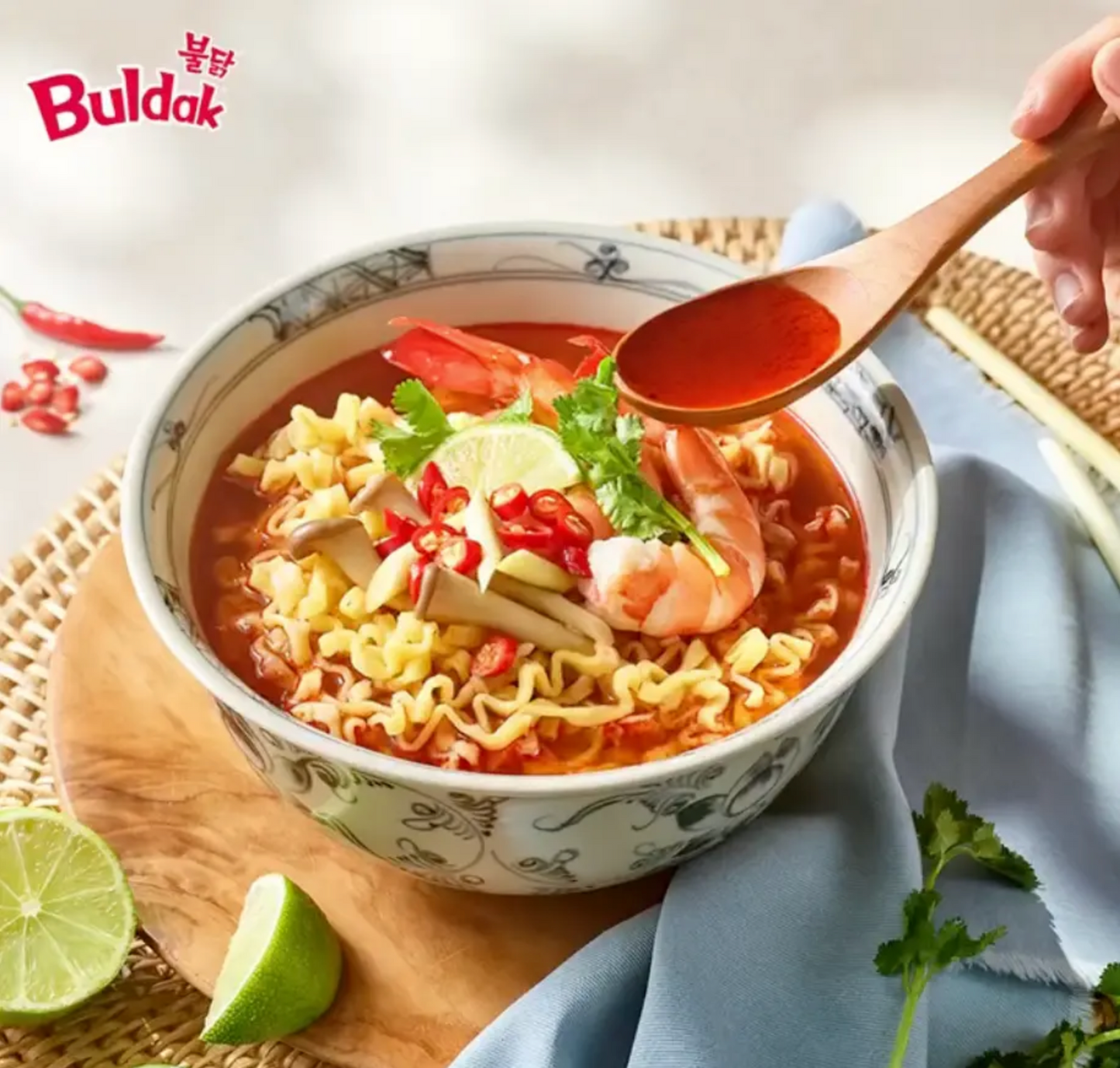 Buldak Spicy Chicken Ramen - Tom Yum